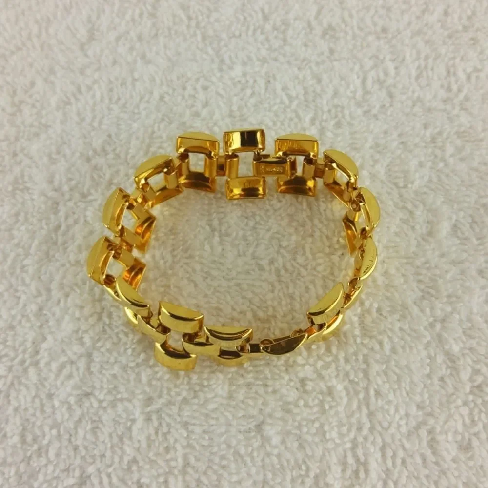 (3/$20) gold tone bracelet with links